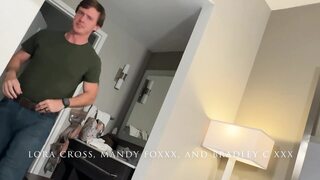 2 Blonde Sluts Double Booked and Double Stuffed