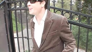 Old man but with big cock fucks 2 teeny