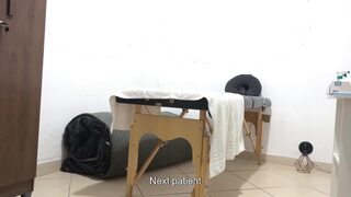 Anal examination performed by a real proctologist 