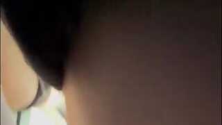 Cheating asian GF sends snapchat to her boyfriend while she gets fucked