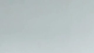 Hard fuck and creampie in the living