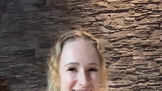 Beautiful Young Sexy Blonde Sucks Her Boyfriend